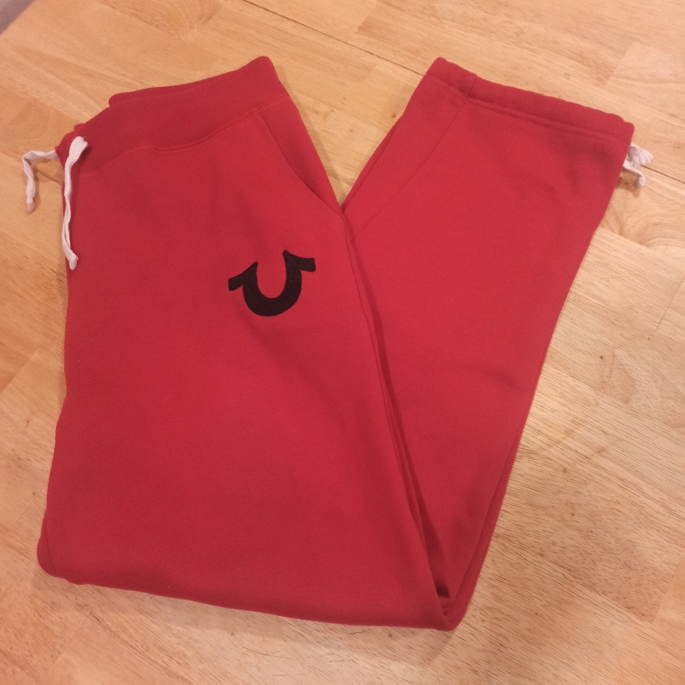 True religion men's sweat joggers size Large